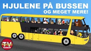 Danske børnesange  Hjulene på bussen og meget mere [upl. by Esaj]