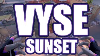 WHAT IVE FOUND FOR VYSE SUNSET 908  VYSE SUNSET 908 SETUPS GUIDE VALORANT [upl. by Assilam]