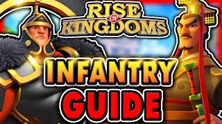 BEST Legendary INFANTRY Investment Order for F2P Rise of Kingdoms Infantry Guide 2024 [upl. by Gemina]