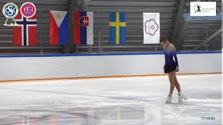 Kaia Kleven – 2024 Sonja Henie Trophy FS [upl. by Jed]