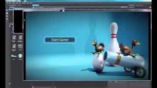 Scaleform Studio Tutorial Creating a main menu for your game [upl. by Nomde12]