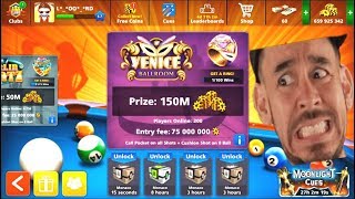 8 Ball Pool the New Update 410  INSANE Trick Shots on 150M Table 😨 [upl. by Kordula]