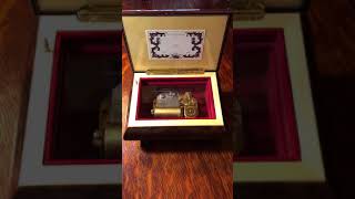 Reuge Swiss Music box  Pachelbel’s Canon 36note movement [upl. by Laughry]