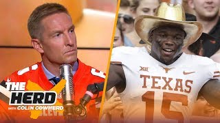 Joel Klatt on Texas being a legitimate Big 12 contender Notre Dame’s playoff hopes  CFB  THE HERD [upl. by Nnitsuj419]