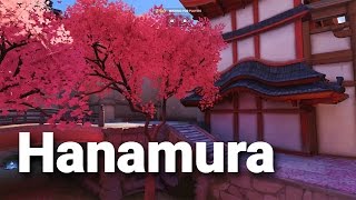 Overwatch  Cinematic quotHanamuraquot map tour [upl. by Hiro]