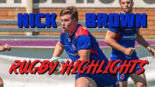 Nick Brown  Manly Marlins  Rugby Highlights [upl. by Casia]