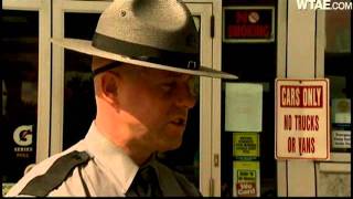 Gas Station Robber Threatens Clerk With Box Cutter [upl. by Eniamrahs385]