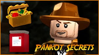 LEGO Indiana Jones The Original Adventures  PANKOT SECRETS Minikits  Artifacts amp Parcel [upl. by Theodore]