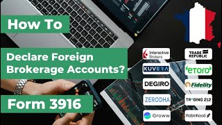 How to declare your Foreign Brokerage Accounts in Form 3916  IBKR  eToro  Zerodha [upl. by Lukas]