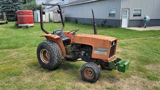 Allis Chalmers 5020 Compact Diesel Tractor  Online Consignment Auction  9182021 [upl. by Sualk441]