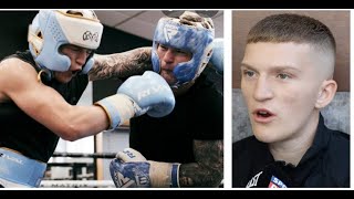 I HAD TO GIVE HIM A CRACK  CAMPBELL HATTON ON SPARRING DAD RICKY HATTON  BENN BEATS EUBANK JR [upl. by Noryb781]