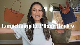 Longchamp Le Pliage review  Longchamp tote Longchamp backpack [upl. by Noned]