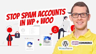 Schluss mit Spam WordPress WooCommerce Captcha ⛔ ReCaptcha gegen Fake Accounts amp Registrierungen [upl. by Cory467]