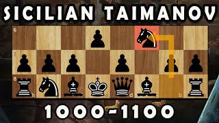 Play the Sicilian Taimanov like a Grandmaster  10001100 [upl. by Bergen]