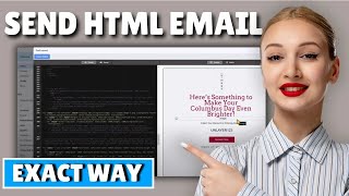 How to Send Html Email in Gmail  Send Html Email with Images [upl. by Bittencourt]