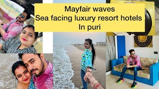 A day well spent at hotel mayfair waves🏖️❤️asmitachannel couplegoals jayjagannath love resort [upl. by Lizabeth91]