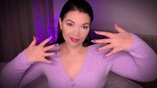 ASMR 💜Purple assorted triggers💜tingle relax and sleep💤 [upl. by Lundgren48]