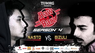 Bizuli Vs Nasto Official Battle  Tuborg Presents RawBarz Rap Battle S4E3 2018 [upl. by Nahshun]