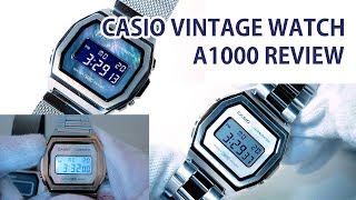 ENG SUBCASIO VINTAGE WATCH A1000 REVIEW カシオの腕時計A1000レビュー！ [upl. by O'Mahony599]