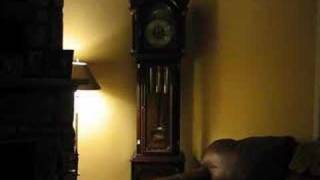 Ridgeway Grandfather Clock built in 1981 [upl. by Taddeo]