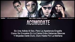 Acomodate Jowell Y Randy Ft Arcangel Y De La Ghetto Video Con Letra REGGAETON 2013 [upl. by Dolorita]