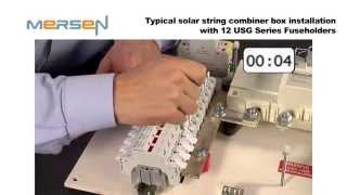 Mersen USG Series UltraSafe Fuseholders Installation [upl. by Penrod]