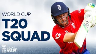 🏆 Ready To Defend Our Title  🦁 England Mens Provisional T20 World Cup Squad [upl. by Thirzi793]