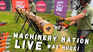 Machinery Nation Live The Only Place to See LIVE Machine Comparisons [upl. by Enyalahs]