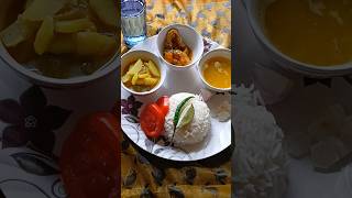 Lunch 🍛 tablediary IndianFoodiesMullaShaheen shortvideo viralshort teanding lunch [upl. by Schilling]