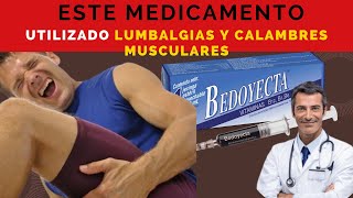 💊 BEDOYECTA TRI INYECTABLE para que SIRVE y como APLICAR para Torticolis Ciática 🤷‍♂️ DOSIS [upl. by Aryt270]