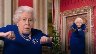 Queen Elizabeths deepfake delivers weirdest Christmas speech with viral dance challenge [upl. by Devin]