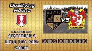 US Open Cup Qualifiers Round 1 Valley FC VS Real San Jose [upl. by Mercie]