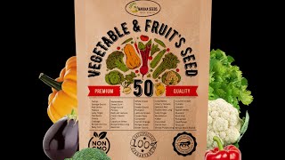 Vegetable Seeds  Fruit Seeds  Seeds Review  Best Quality Seeds  Home Garden Get Updated Now [upl. by Nosral]