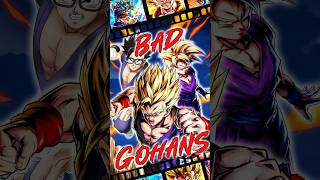 GOHANS MOST UNPLAYABLE UNITS RANKED Dragon Ball Legends shorts [upl. by Carin]