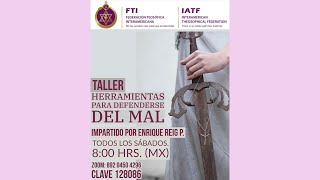 Taller Herramientas para defenderse DEL MAL VI parte Enrique Reig Pintado 15 05 2024 [upl. by Hewe]