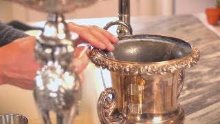 How to Polish Silver  At Home With P Allen Smith [upl. by Noscire]