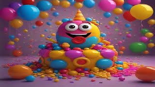 Happy Birthday Song for Kids 🎈 Fun and Cheerful [upl. by Igal]