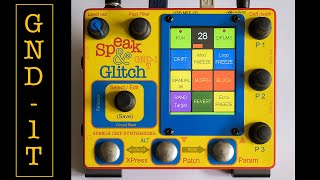 GND1T Speech Chip Synthesizer 5 Keyboard Patch Examples [upl. by Farant]