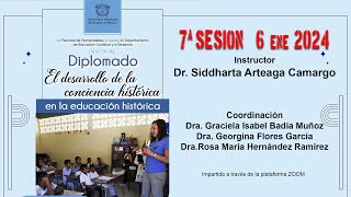 7“El desarrollo de la conciencia histórica en la educación histórica” DIPLOMADO SES7 6ene24 [upl. by Rosanna]