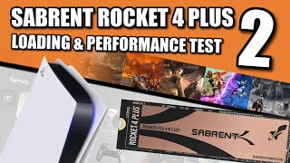 SABRENT Rocket 4 Plus SSD vs PS5 Internal SSD Comparison Test [upl. by Sheehan]