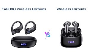 Wireless Earbuds Comparison CAPOXO vs ZINGBIRD [upl. by Lemmor]