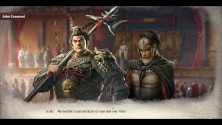 ROTK 8 Remake Lu Bu Lets Play Part 3 [upl. by Riebling32]