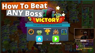 How To Beat Every Boss  Top 3 Tips  BTD6 [upl. by Naujak]