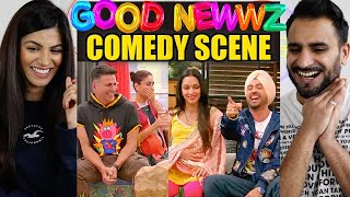 GOOD NEWWZ Funny Comedy Scene REACTION  Akshay Kumar Kareena Kapoor Kiara Advani Diljit Dosanjh [upl. by Nawat]