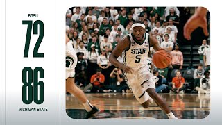 Michigan State Mens Basketball vs BGSU  Cinematic Highlights  November 16 2024 [upl. by Horten]