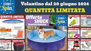 nuovo volantino EUROSPIN dal 20 al 30 giugno ✅ Offerte Quantità Limitata 🔥 Promozioni casa animali [upl. by Akienat]