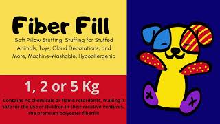 Polyester Fiber Premium polyester Fiberfill [upl. by Nalani456]