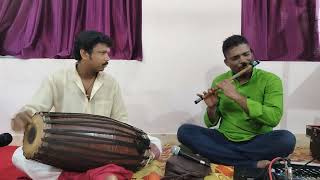 flute mridangam jugalbandi harimurali flute Academy [upl. by Ayifas749]