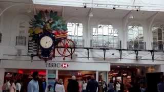 Best clock ever in a shopping centre Telford UK [upl. by Akimyt258]