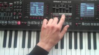 Roland EA7  Style Ketron SD1 [upl. by Mellisent]